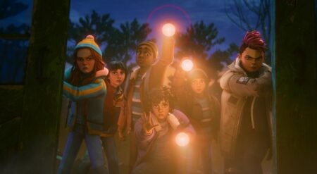 Ensemble in Stranger Things: Tales From ’85 Season 2