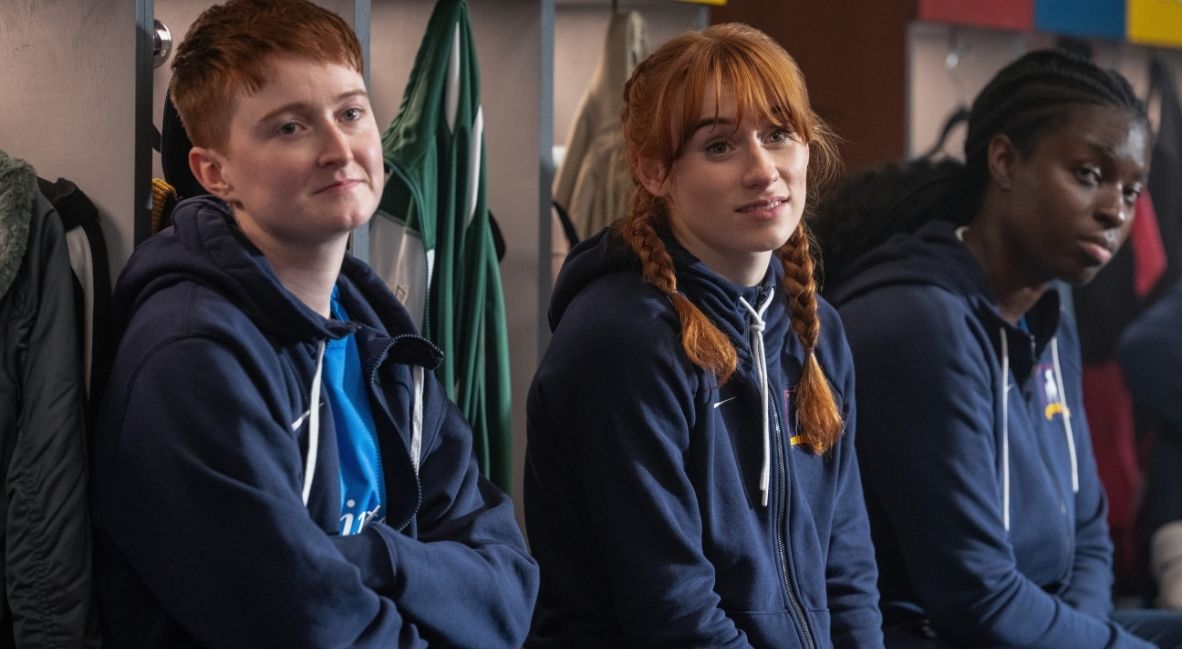 Rex Hayes and Aisling Sharkey in Ted Lasso Season 4 Episode 8 