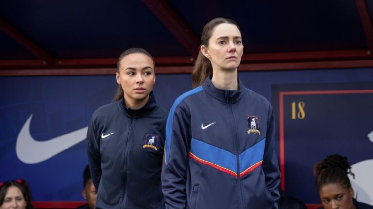 Abbie Hern and Tanya Reynolds in Ted Lasso Season 4 Episode 9