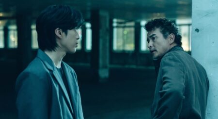 Louis and Felix in The Fixers (2026) streaming now on Netflix