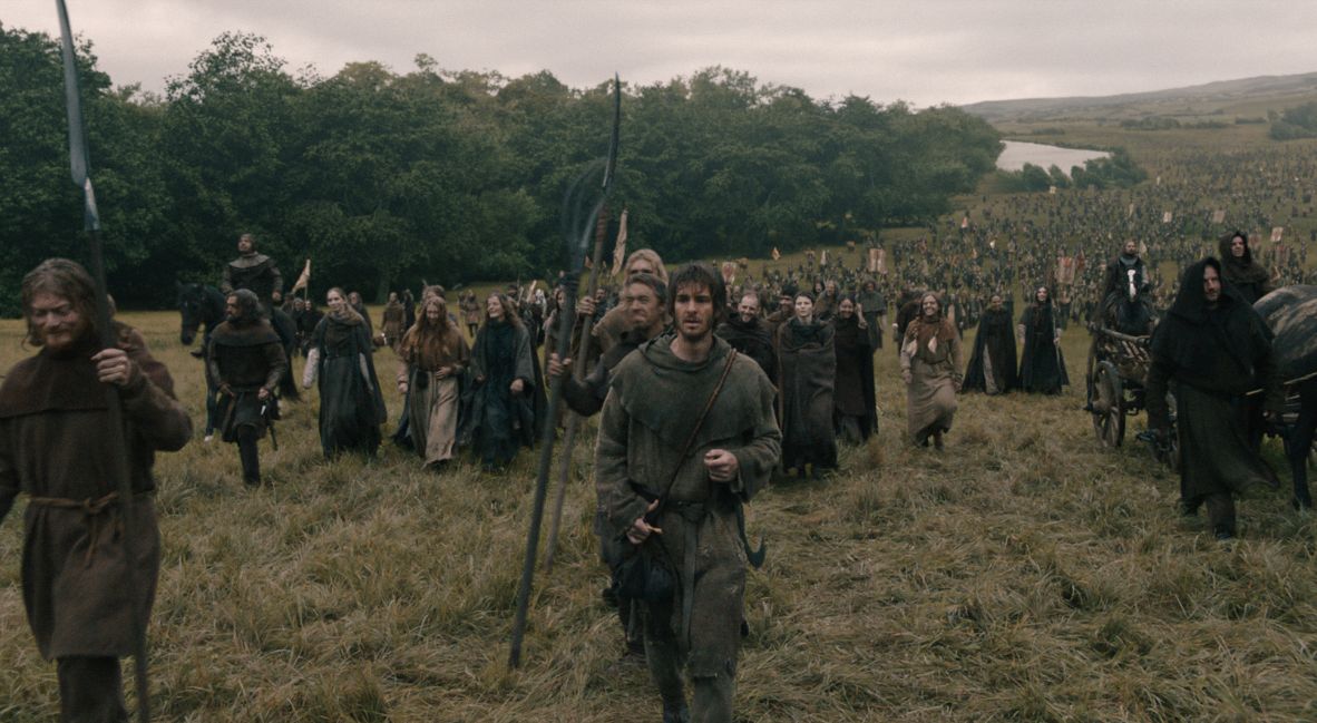 Andrew Garfield and the cast of The Uprising (2026)