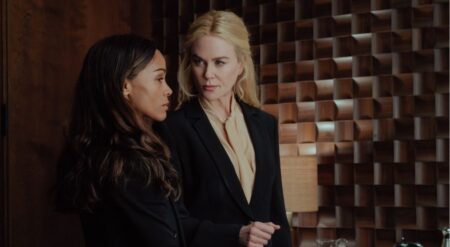 Zoe Saldana and Nicole Kidman in Lioness Season 3
