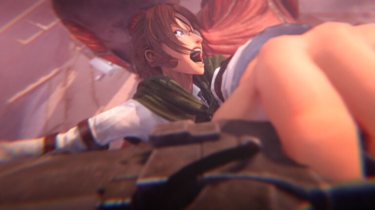 Attack on Titan 3 video game still from Koei Tecmo
