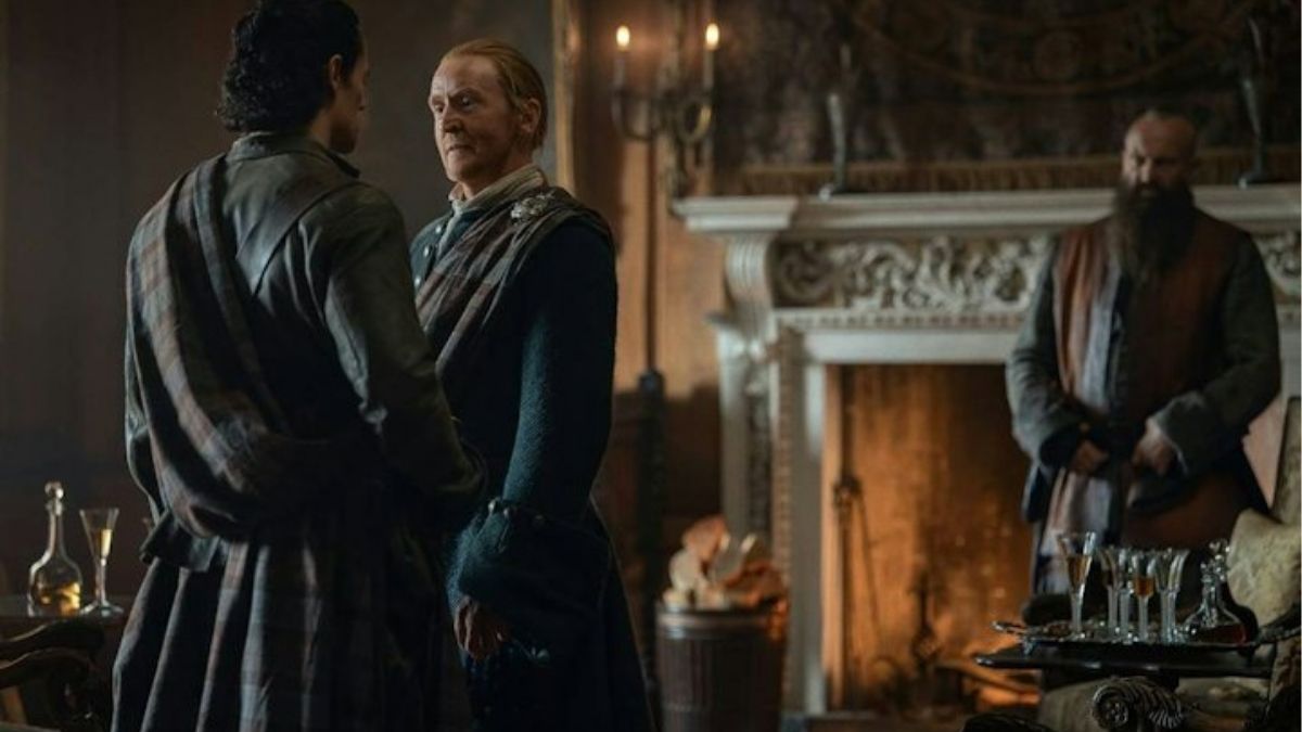 Brian, Balloch, and Lovat in Blood of My Blood Season 2 Episode 4