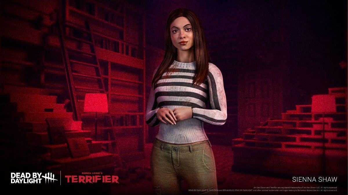 Dead by Daylight: Terrifier Brings Art The Clown To The Fog 2 Sienna Shaw Dead by Daylight: Terrifier