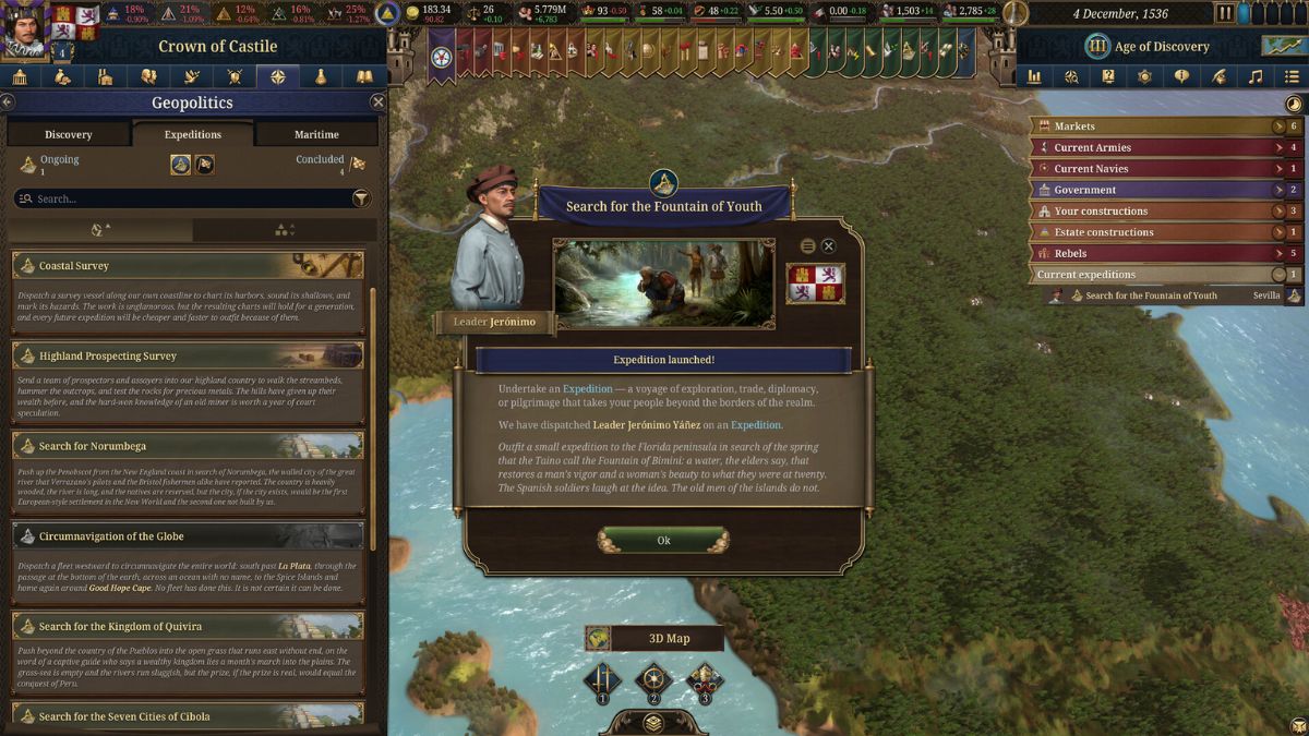 Europa Universalis V Across The Pillars  screenshot from Paradox Interactive