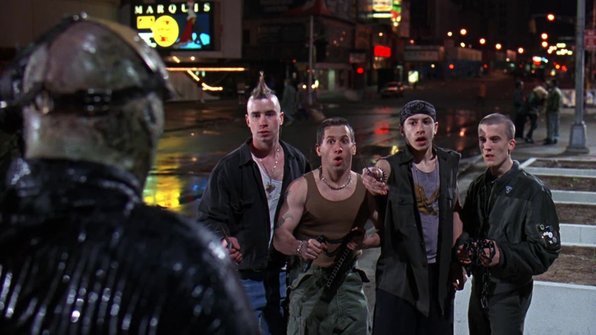 A scene in Jason Takes Manhattan