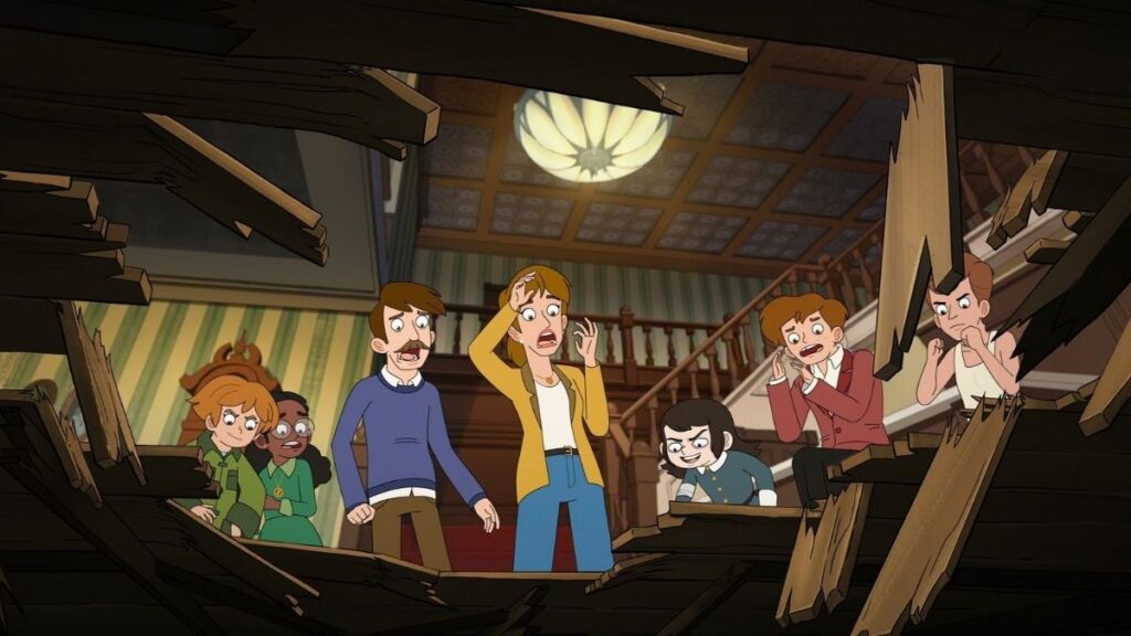 The fam in Haunted Hotel Season 2