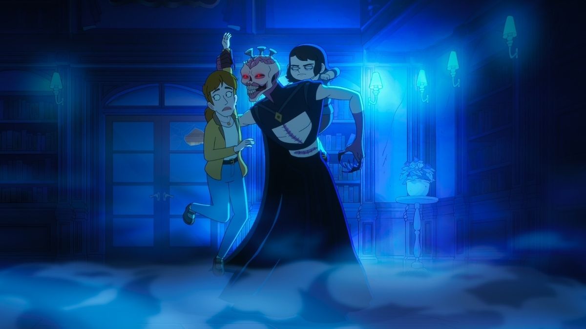 Katherine and Abbadon in Haunted Hotel Season 2