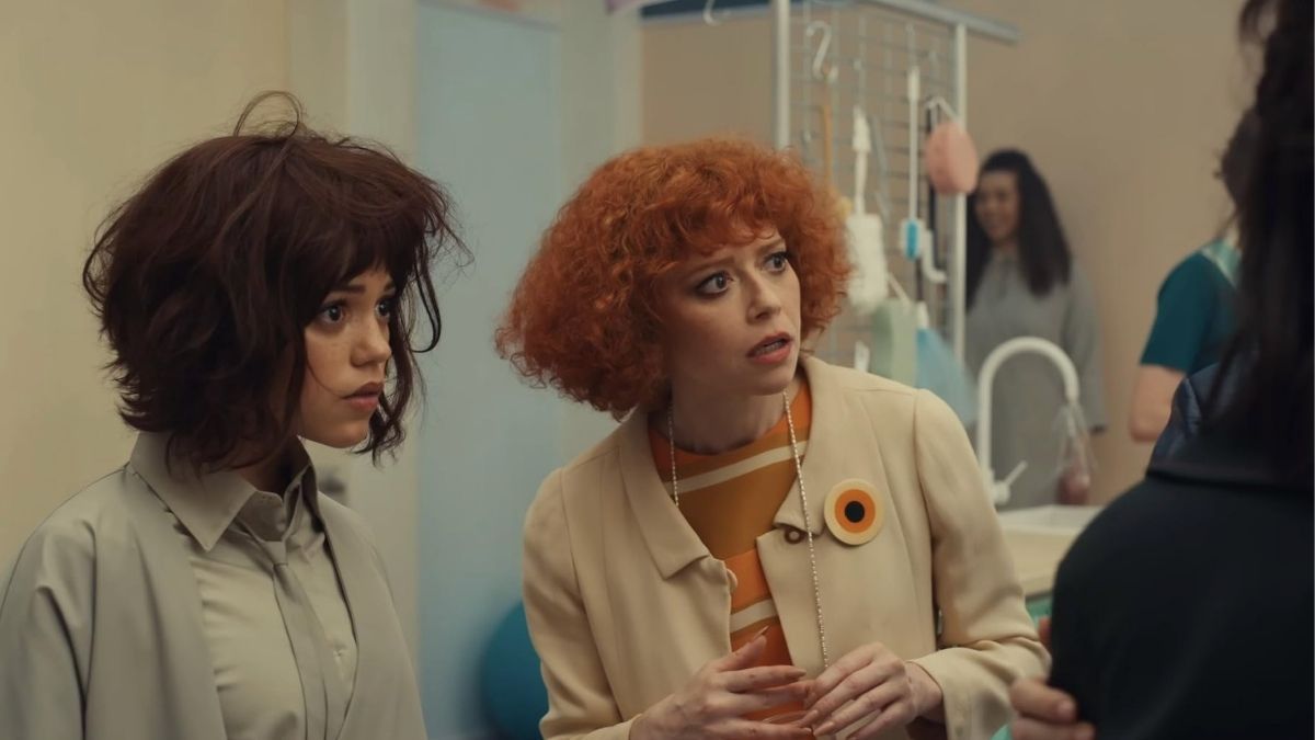 Jenna Ortega and Natasha Lyonne in Klara and the Sun
