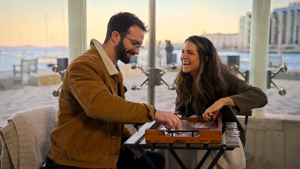 John Shannon and Sarah Williams in Love Is Blind&nbsp;Season 11 Episodes 9-11