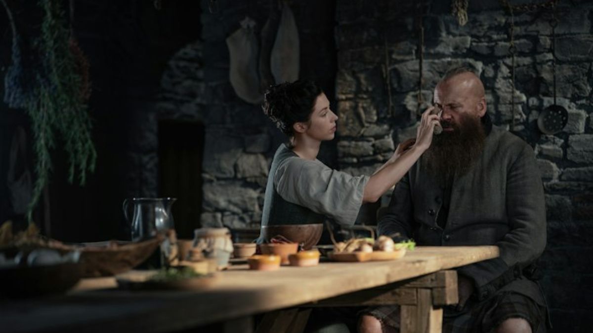 RECAP: 'Outlander: Blood Of My Blood' Season 2 Episode 7 — "Heart Of The Highlands" 6 Julia and Balloch in Outlander Blood of My Blood Season 2 Episode 7