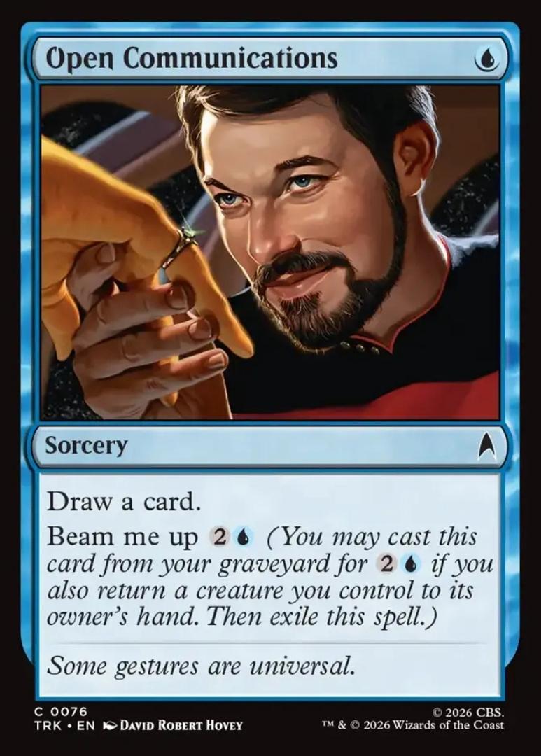 Magic the Gathering | Star Trek - Open Communications