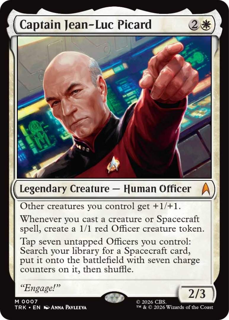 Magic the Gathering | Star Trek - Captain Picard
