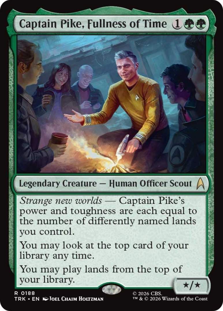 Magic the Gathering | Star Trek - Captain Pike