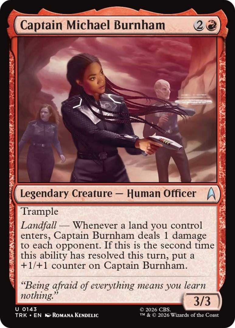 Magic the Gathering | Star Trek - Captain Burnham