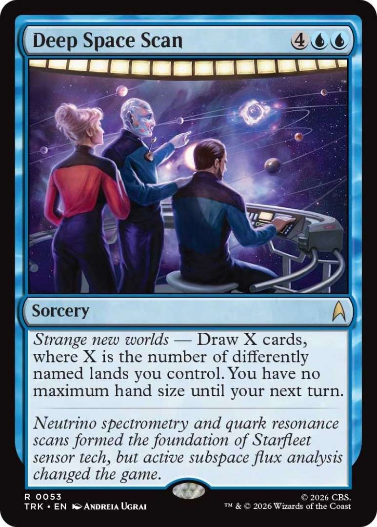 Magic the Gathering | Star Trek - Deep Space Scan