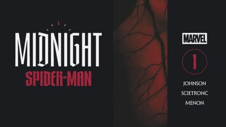 Midnight: Spider-Man Issue 1 cover art