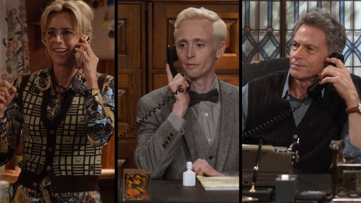 Téa Leoni, Bill O'Neill, and Tim Daly in Newlyweds Episode 1