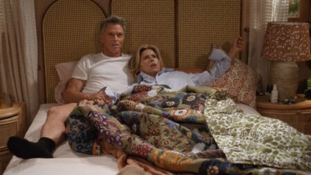 Téa Leoni and Tim Daly in Newlyweds Episode 1