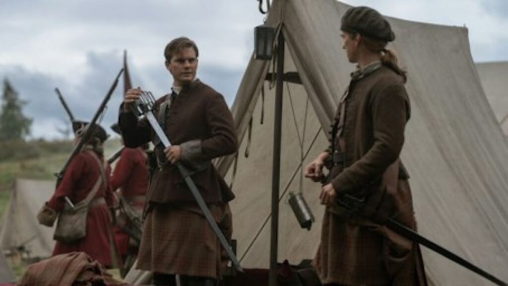 Henry and Arch in Outlander Blood of My Blood Season 2 Episode 5