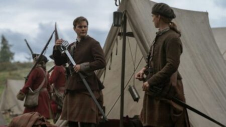 Henry and Arch in Outlander Blood of My Blood Season 2 Episode 5