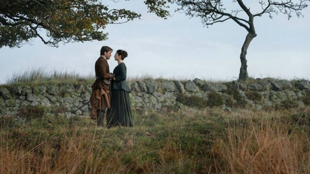 Henry and Julia in Outlander Blood of My Blood Season 2 Episode 6