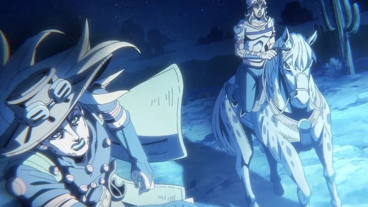 Gyro and Johnny in Steel Ball Run Episode 3