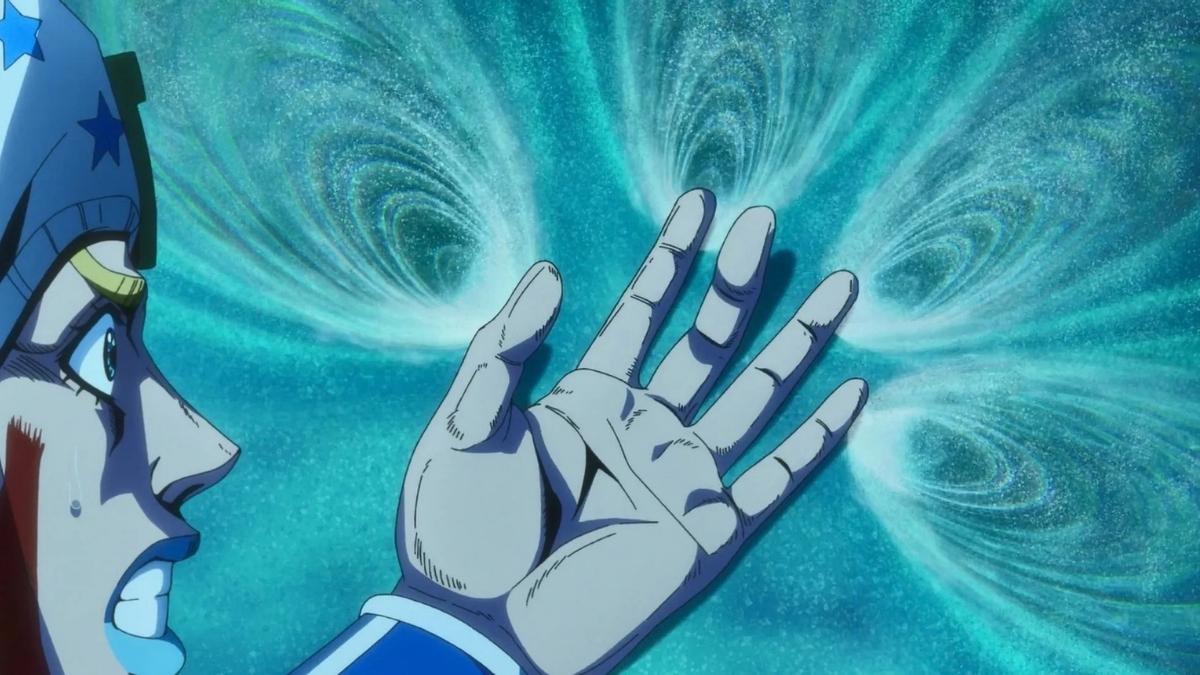 still from Steel Ball Run Episode 4