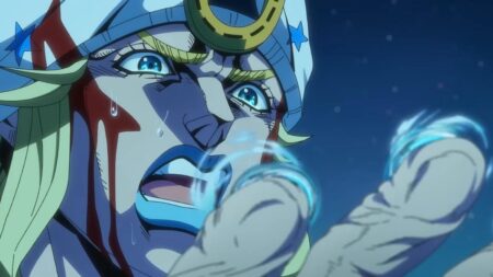 still from Steel Ball Run Episode 4
