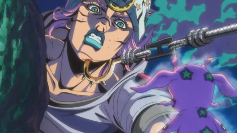 Johnny is in danger in Steel Ball Run Episode 7