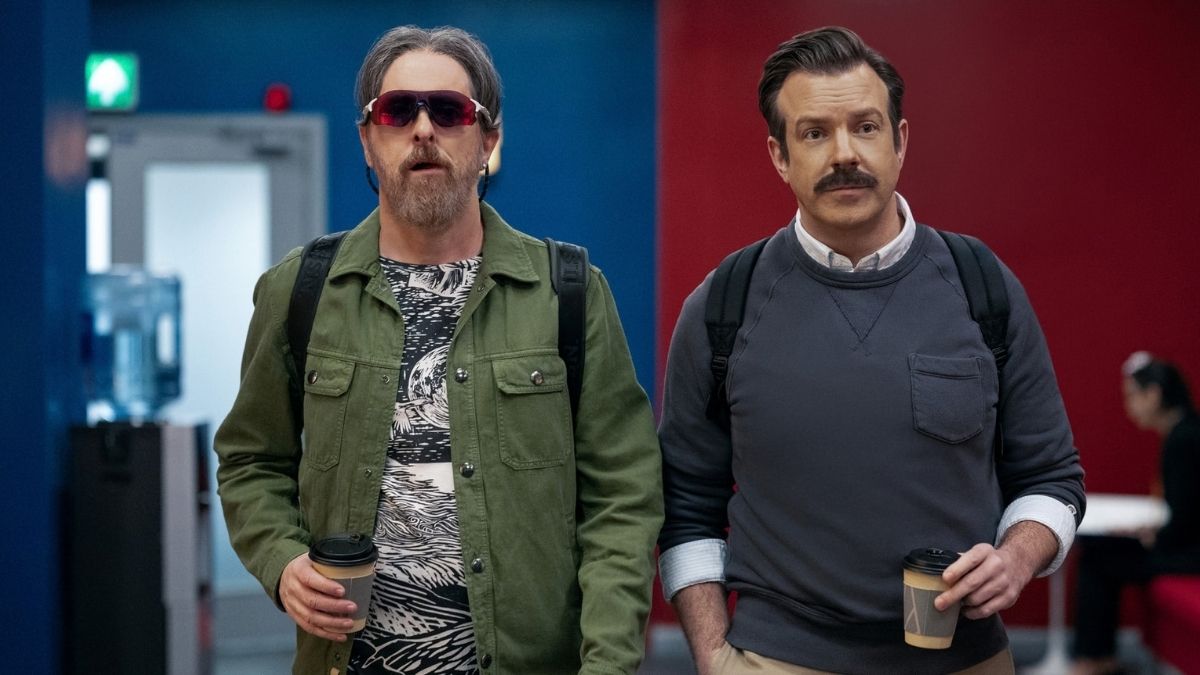 ason Sudeikis and Brendan Hunt in Ted Lasso Season 4 Episode 10
