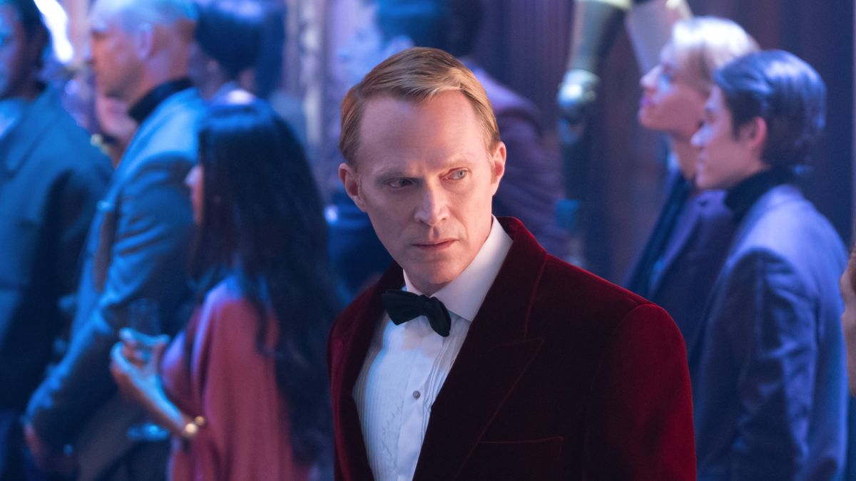 Vision in a tux at an event 