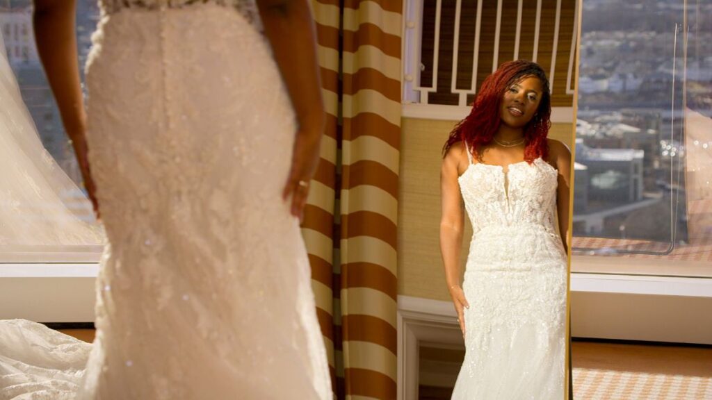 Wilnie Louis in Love Is Blind Season 11 Episodes 9-11