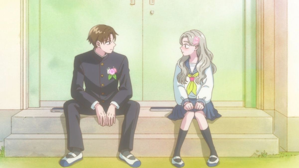 Taira and Azuma sit together after graduation